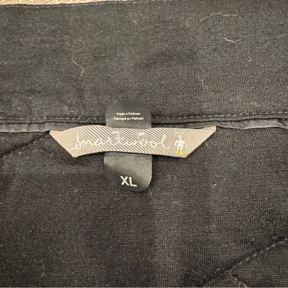 Smartwool Black Quilted Insulated Wrap Skirt | Winter Puffer Skirt Size XL - Picture 9 of 9